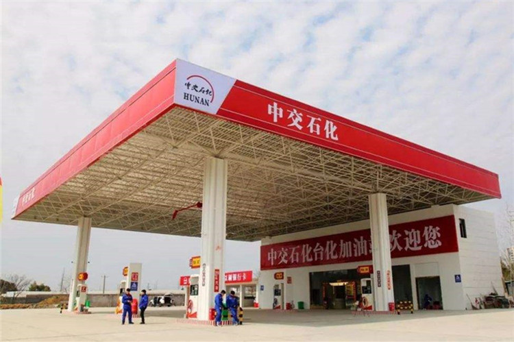 丰城加油站钢结构网架案例6